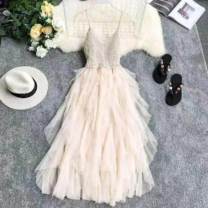 Drune | Kleid aus Netzschlaufe
