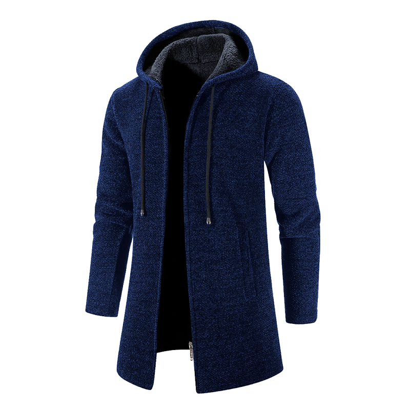 Drune | Wolljacke mit Reißverschluss