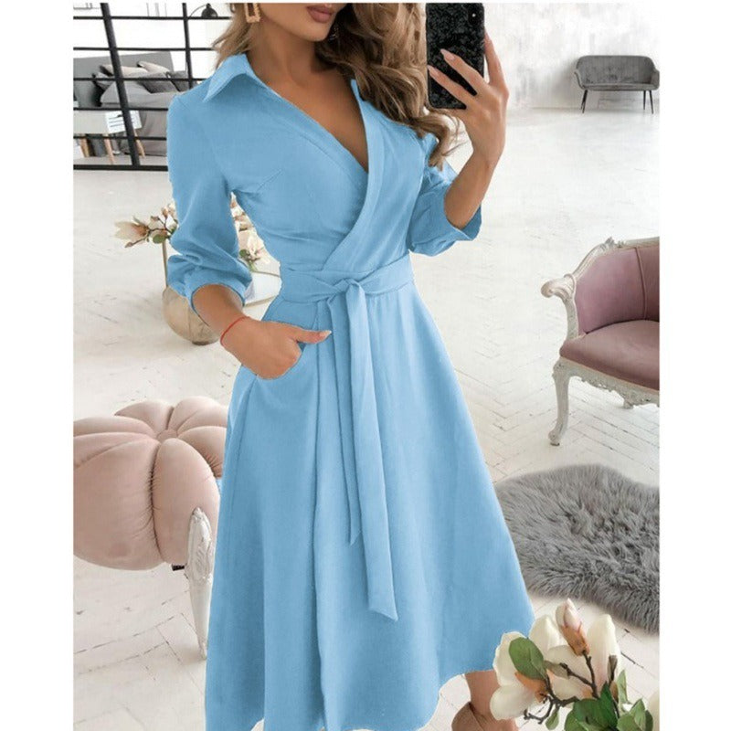 Drune | Kleid Schick/Elegant Vielseitigs Design Formelli Anläss Für Damen