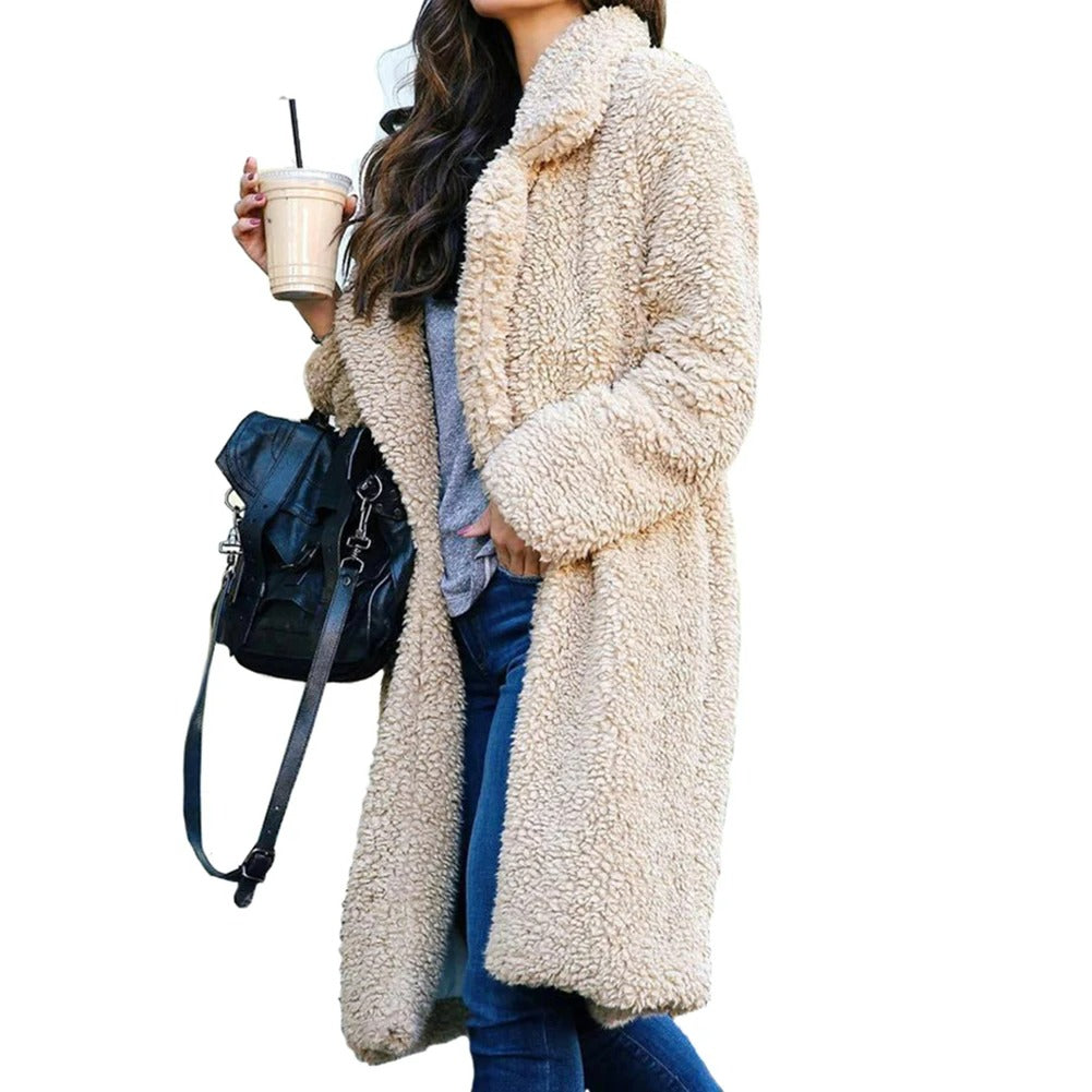 Drune | Elegante Plüsch Winterjacke für Damen
