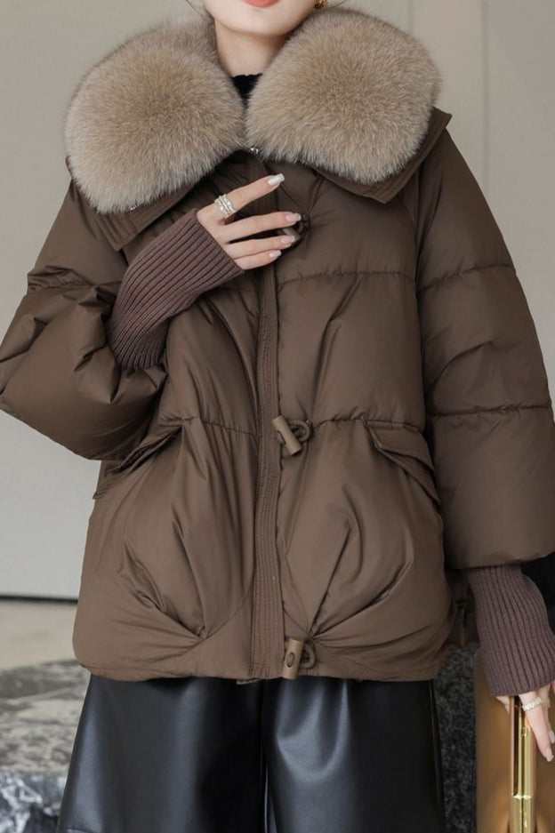 Drune | Revers Cropped Puffer Jacket