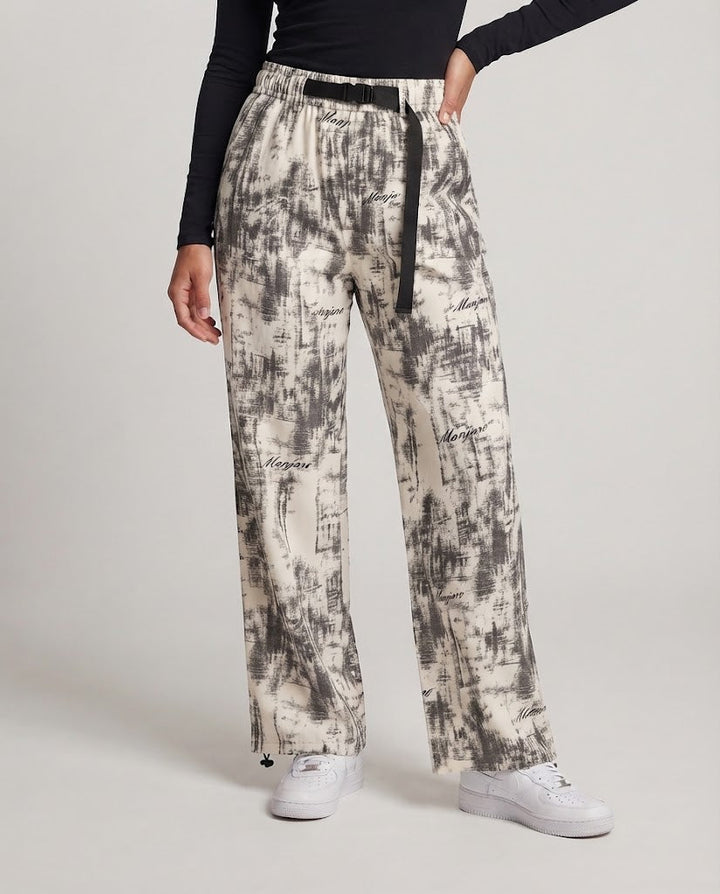 Damen Modische weite Freizeithose Drune