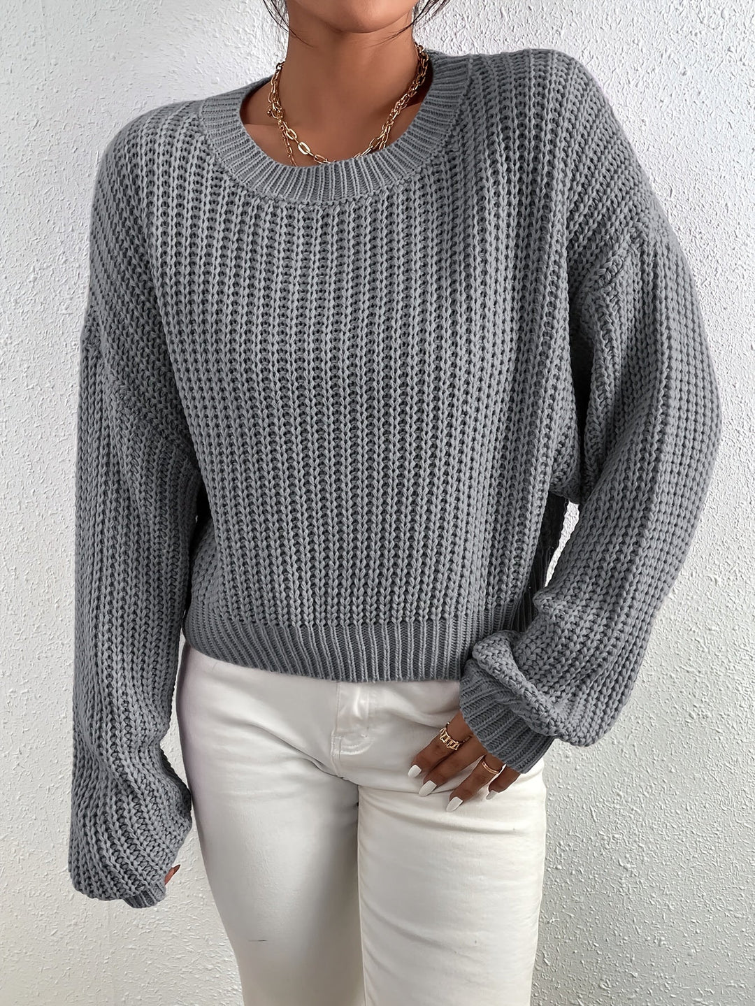Drune | Lässiger Longpullover Damen mit