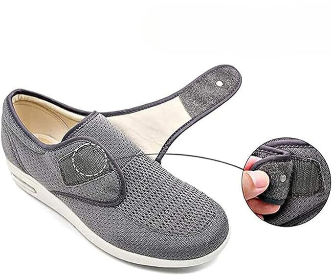 Drune | Nanccy Plus Größe Weit Diabetiker für Geschwollene Füße Breite Schuhe