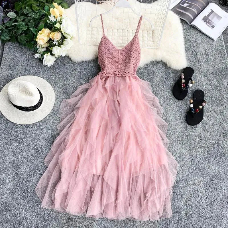 Drune | Kleid aus Netzschlaufe