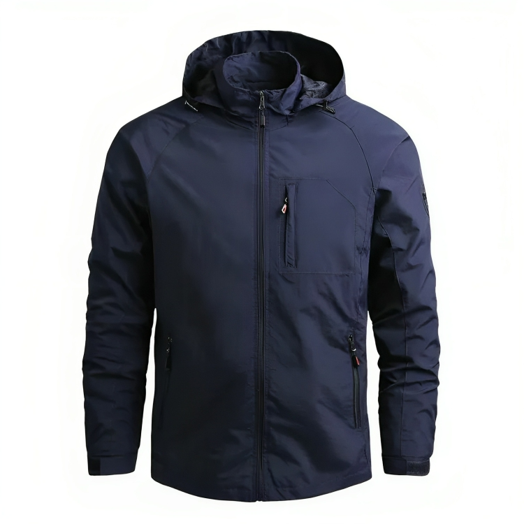 Drune | Wasserdichter Kapuzenwindbreaker für Herren