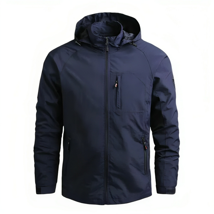 Drune | Wasserdichter Kapuzenwindbreaker für Herren
