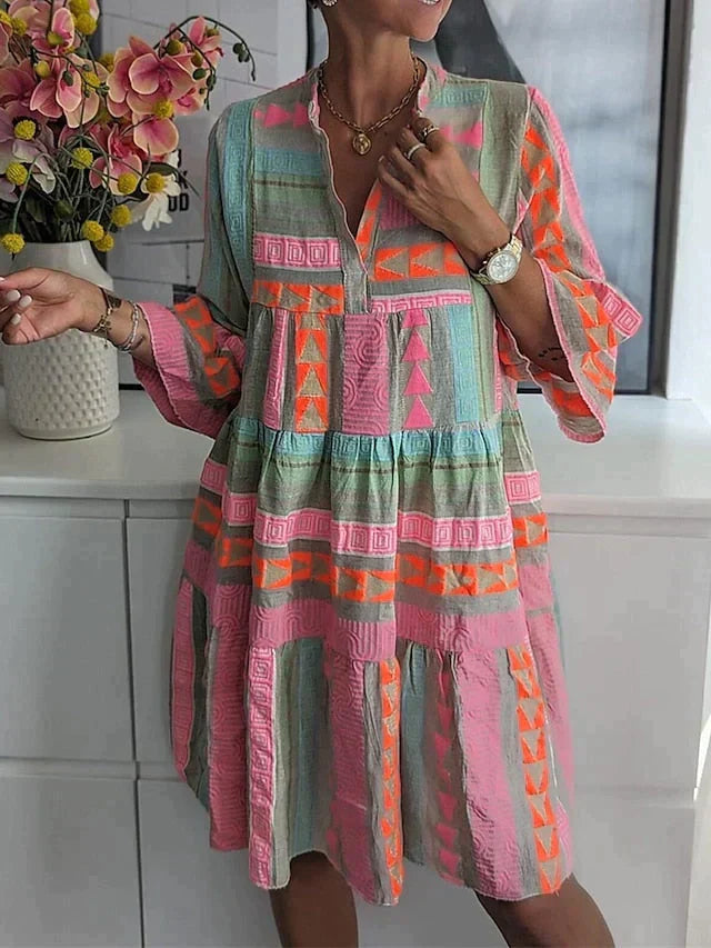 Drune | Casual Loose Retro Kleid