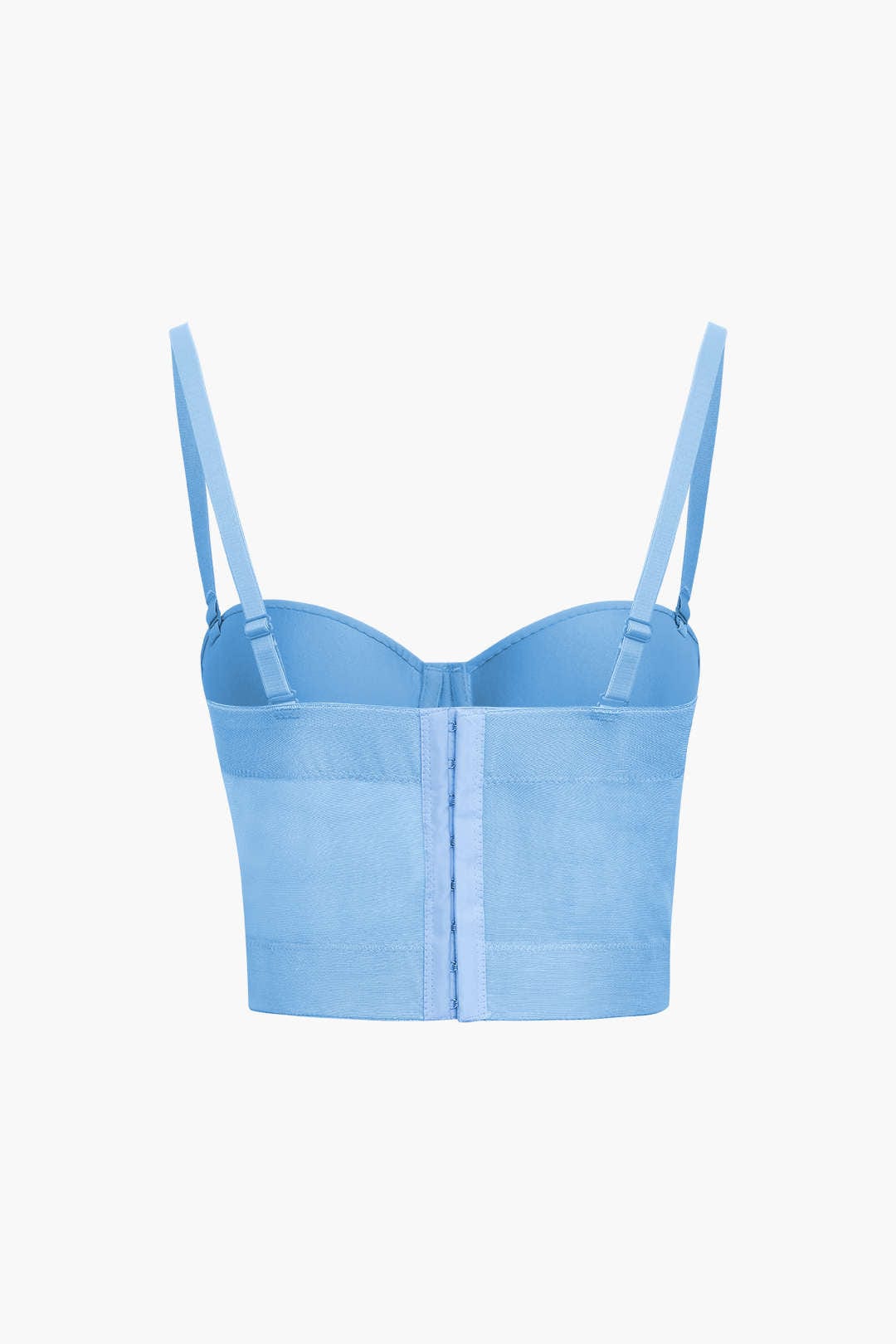Drune | Figurbetontes Bustier Top Mit Bügel Cups Und Transparenter Mesh Struktur