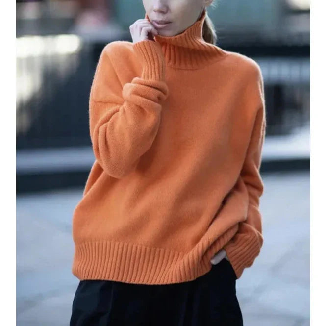 Drune | Stilvolle Herbst Klassische Rollkragenpullover für Frauen