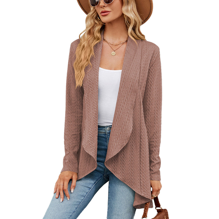 Drune | Langärmelige Jacke für Damen in Uni Farbe