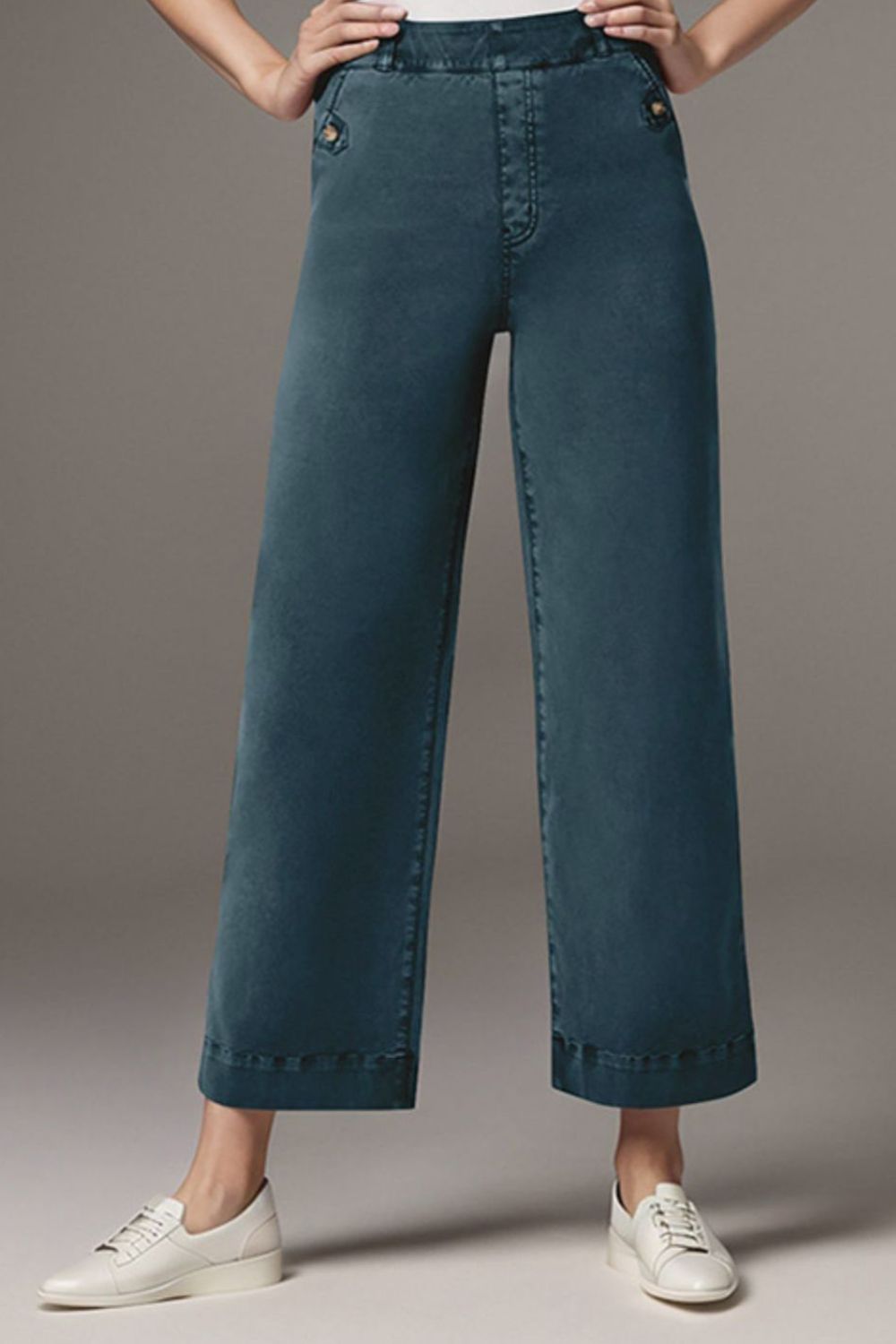 Drune | Hochtaillierte Jeans Mit Taschen Klassisch, Stilvoll Und Vielseitig