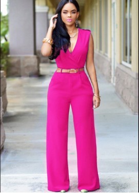 Drune Damenmoden-Jumpsuit mit Einteiler-Hose