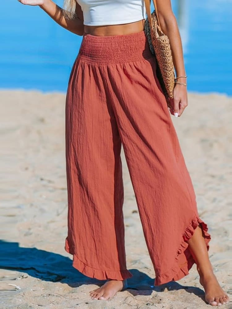Drune | Women's Ruffles Freizeithemd