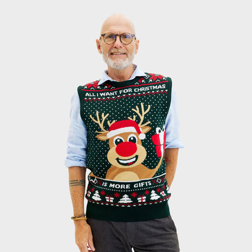Drune | Rudolphs Weihnachtspullover - Herren