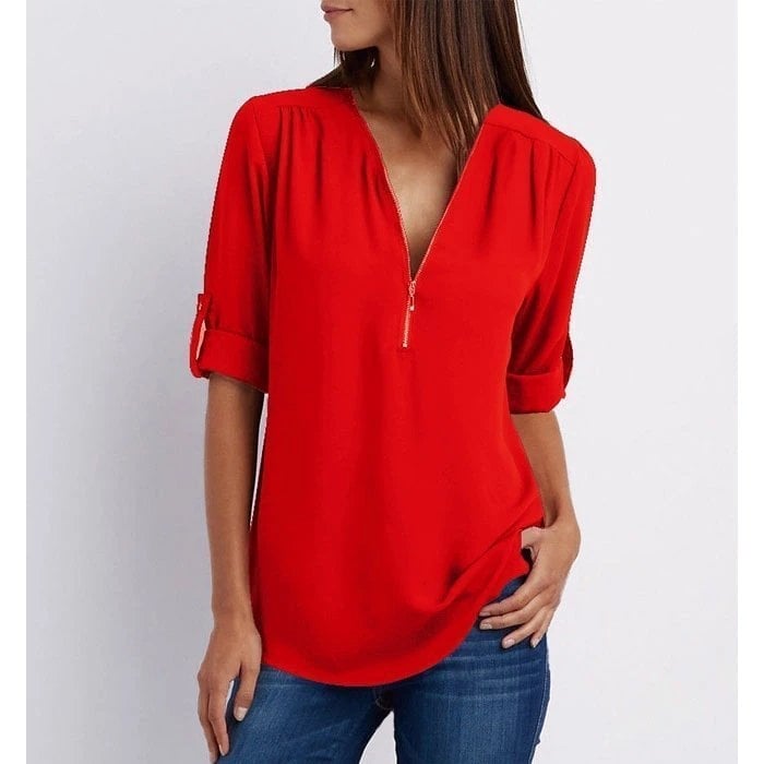 Drune | Lockere Stilvolle Bluse