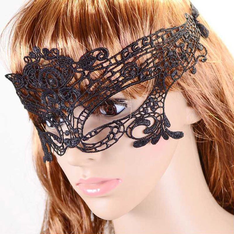 Damen Spitzenmaske Drune