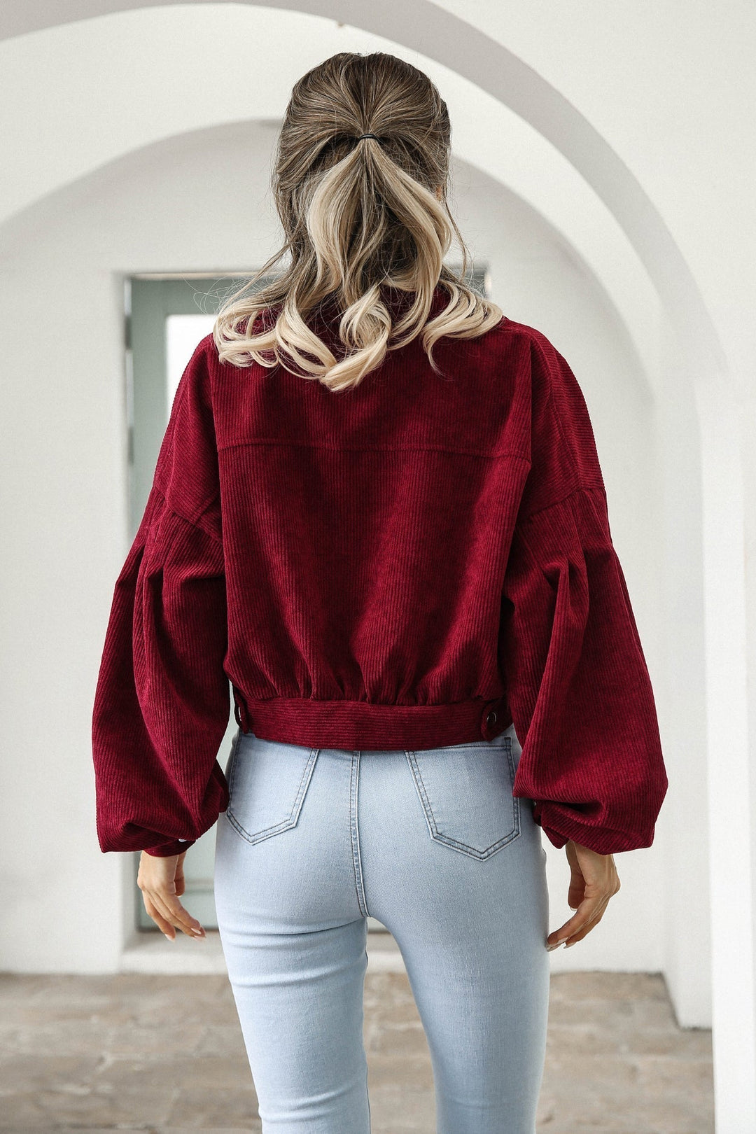 Drune | Auf Cord-Jacke