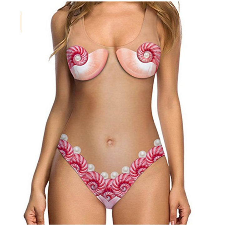 Damen Bikini mit einzigartigem Muschel-Design Drune