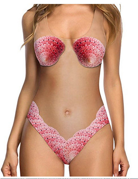 Damen Bikini mit einzigartigem Muschel-Design Drune