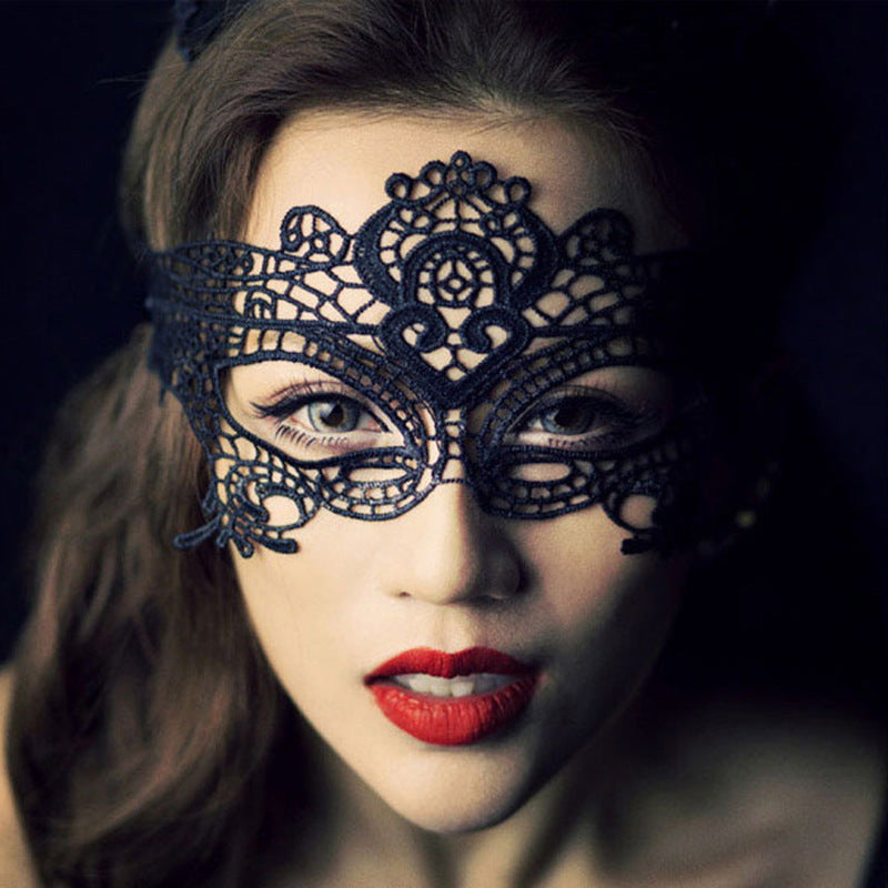 Damen Spitzenmaske Drune