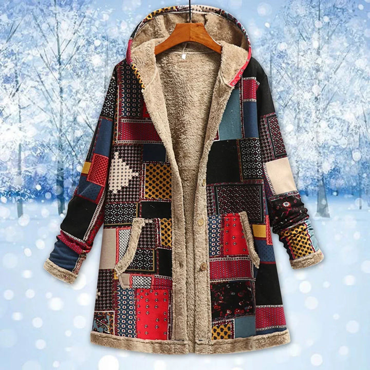 Drune | Fleece Jacke für Damen - Mit Kapuze
