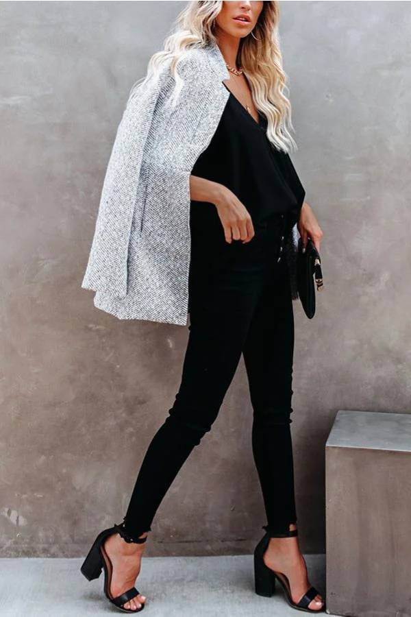 Drune | Legere einfarbige Jacke