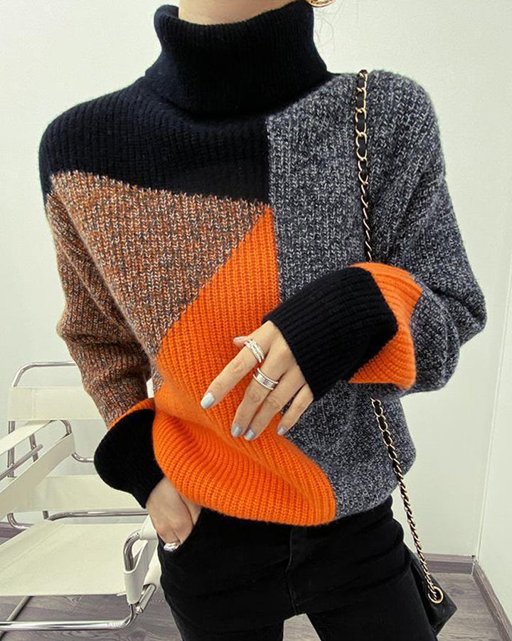 Drune | Pullover mit Stehkragen