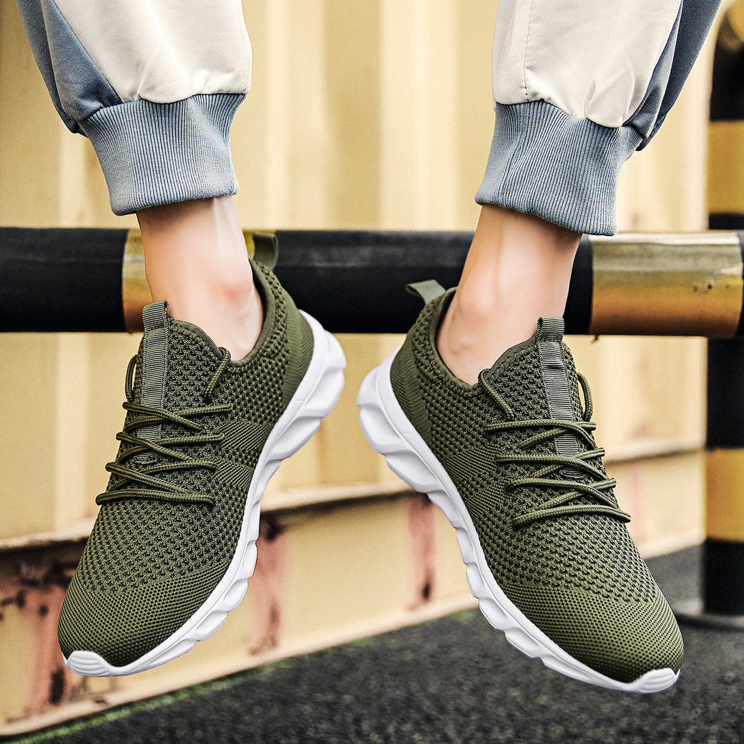 Drune | Leichte, Atmungsaktive Herren Laufschuhe Mit Anti Rutsch