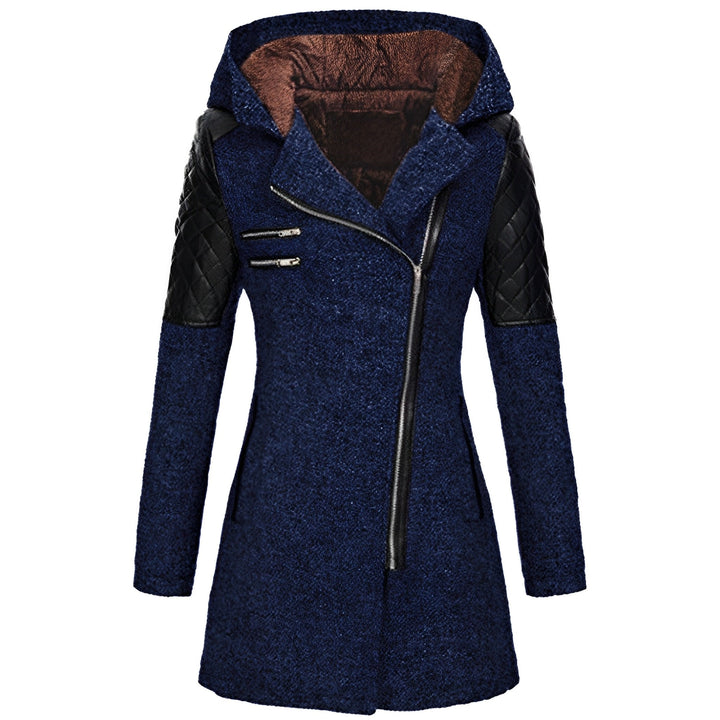 Drune | Winterlicher Woll|Trenchcoat Mit Kapuze