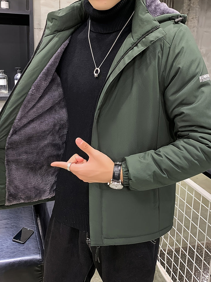 Drune | Winterjacke mit Kapuze für Herren - Ideal für den Winter