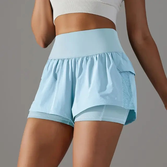Drune | Gym Sport Laufshorts Für Damen Mit Hoher Taille