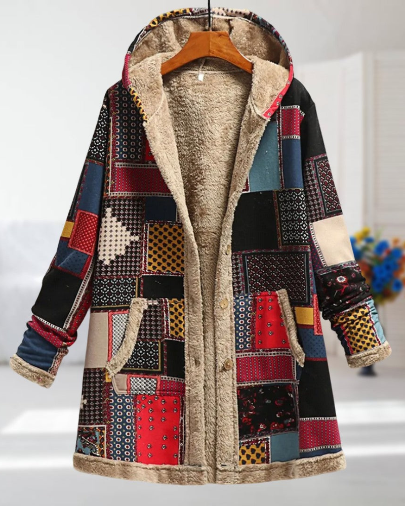 Drune | Jacke mit Blumendruck