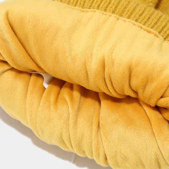Drune | 3-teiliges gestricktes Accessoire-Set - stylische Damenmütze, Schal und Handschuhe