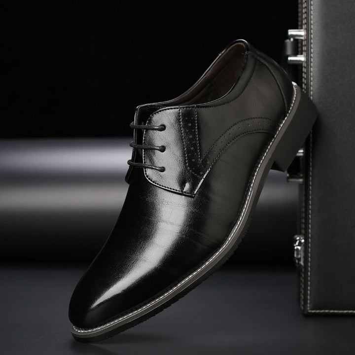 Drune | Herren Schnürschuhe Mit Brogue Details