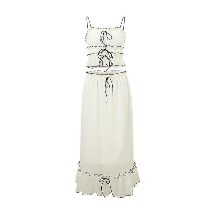 Drune | Hosenträger Top Temperament Kleid