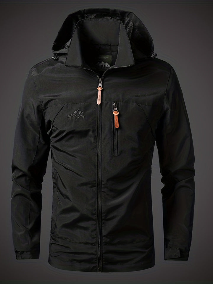 Drune | Wasserabweisende Herren Softshelljacke Mit Kapuze