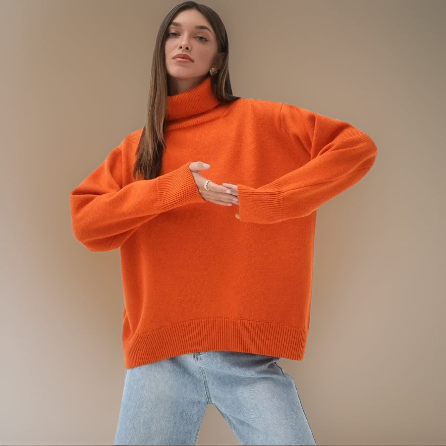 Drune | Warmer Oversized Rollkragenpullover Für Den Winter