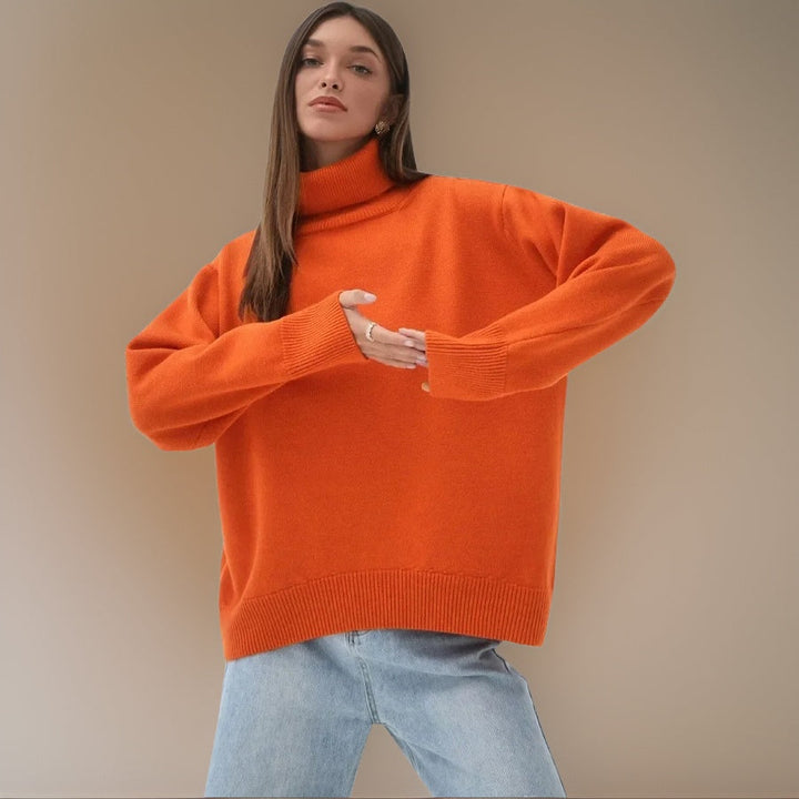 Drune | Warmer Oversized Rollkragenpullover Für Den Winter