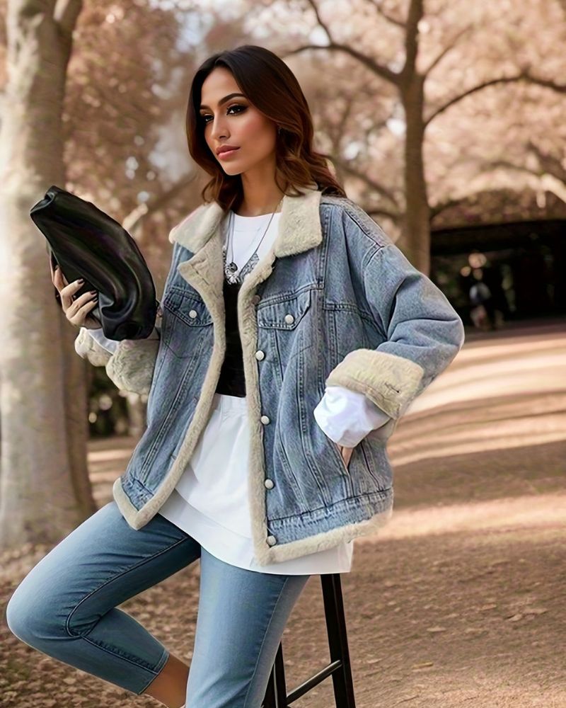 Drune | Wendbare Jeansjacke