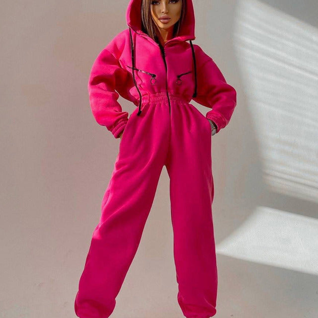 Drune | Hoodie Zweiteiliges Set für Alltag und Freizeit