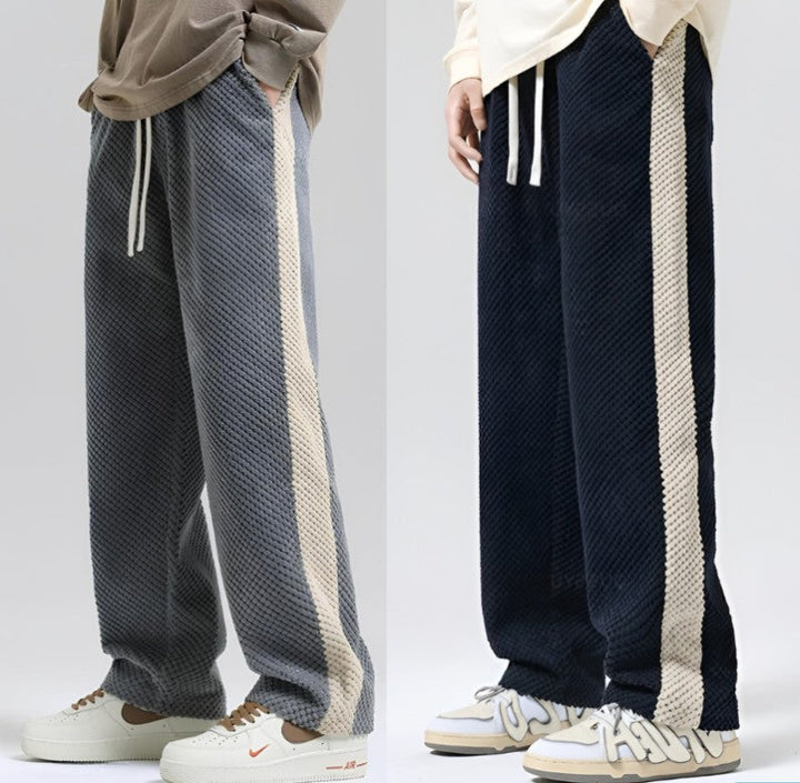 Drune | Herrenmode-Hose Aus Dicker Baumwolle