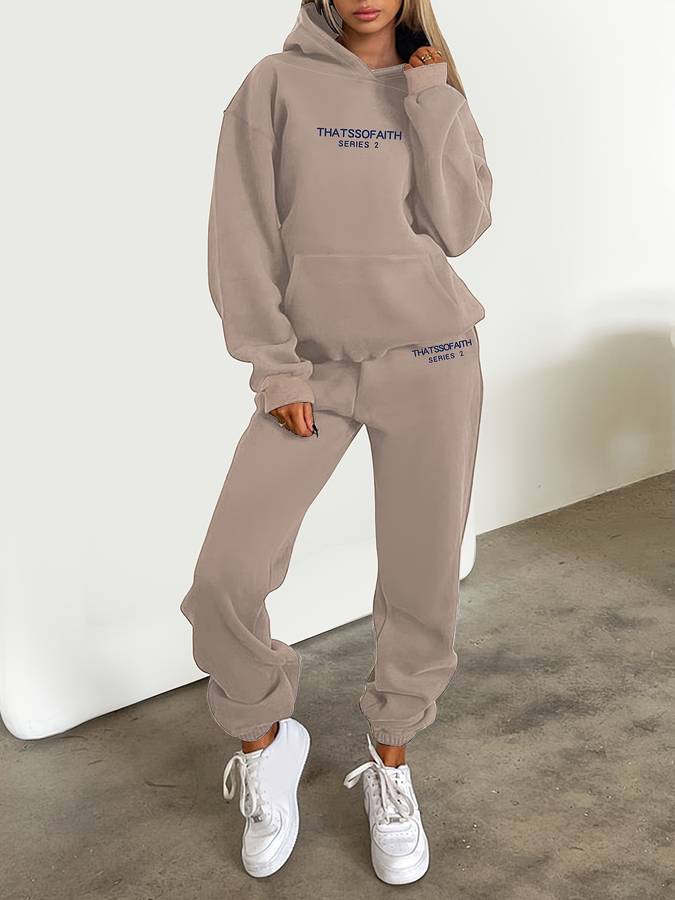Drune | Zweiteiliges Loungewear Satz mit Print