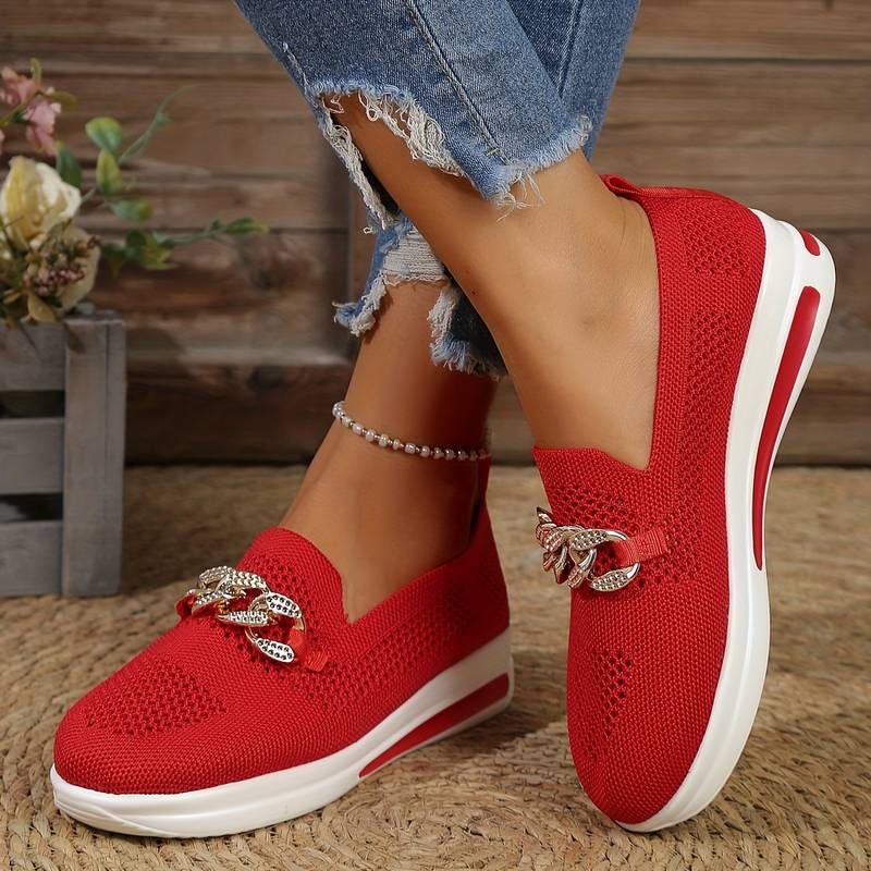 Drune | Casual Kettenband Orthopädische Mesh Schuhe