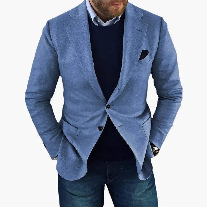 Drune | Blazer Klassisch Elegant Business Freizeitjacke - Stilvoll für Büro und Alltag