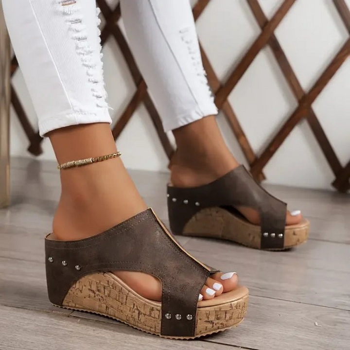 Drune | Orthopädische Sandalen für Damen Hoch