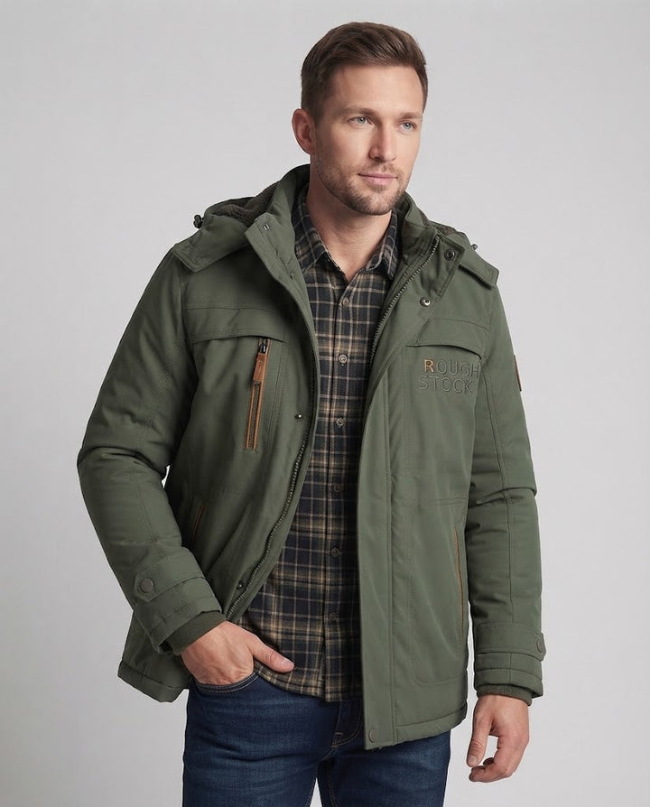 Herren Isolierte Parkajacke Drune