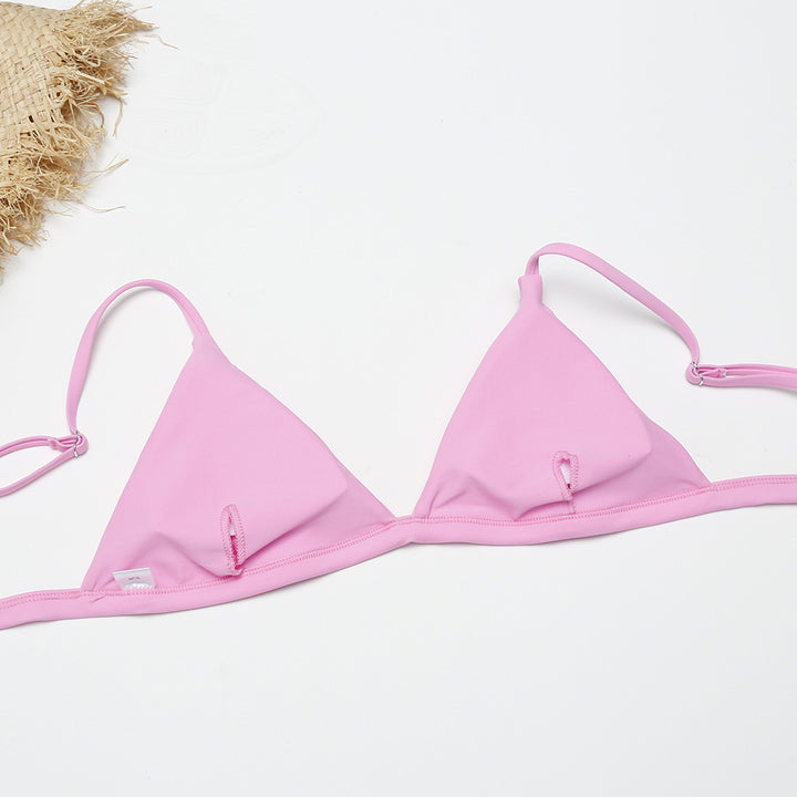 Damen Triangel-Bikini-Set mit verstellbaren Trägern Drune