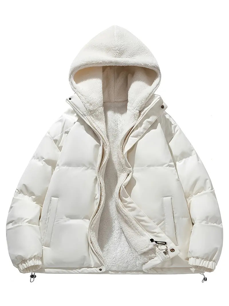 Drune | Fleece-Winterjacke mit Kapuze - Stilvoll und warm für den Winter