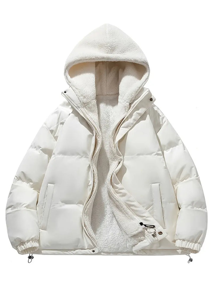 Drune | Fleece-Winterjacke mit Kapuze - Stilvoll und warm für den Winter